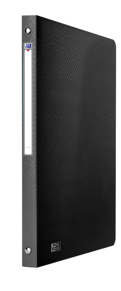 Segregator na dokumenty PP A4 20mm 4-ringowy czarny URBAN OXFORD 400147090