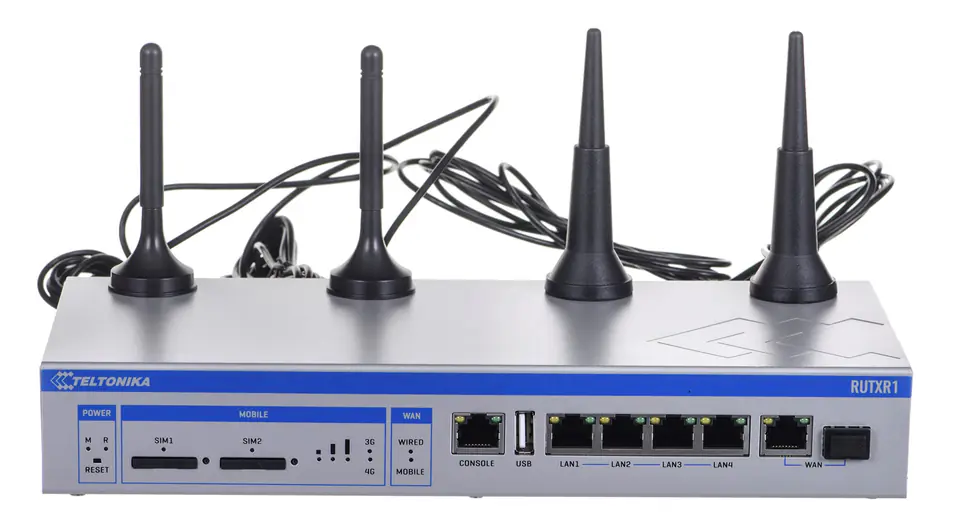 Teltonika RUTXR100000 SFP/LTE Enterprise Router | Wasserman.eu
