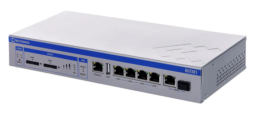 Teltonika RUTXR100000 SFP/LTE Enterprise Router | Wasserman.eu