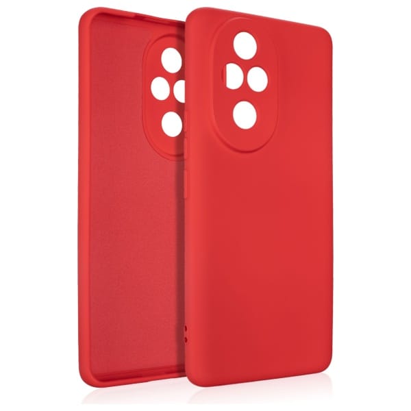 Etui Beline Silicone Honor 200 Pro       czerwony