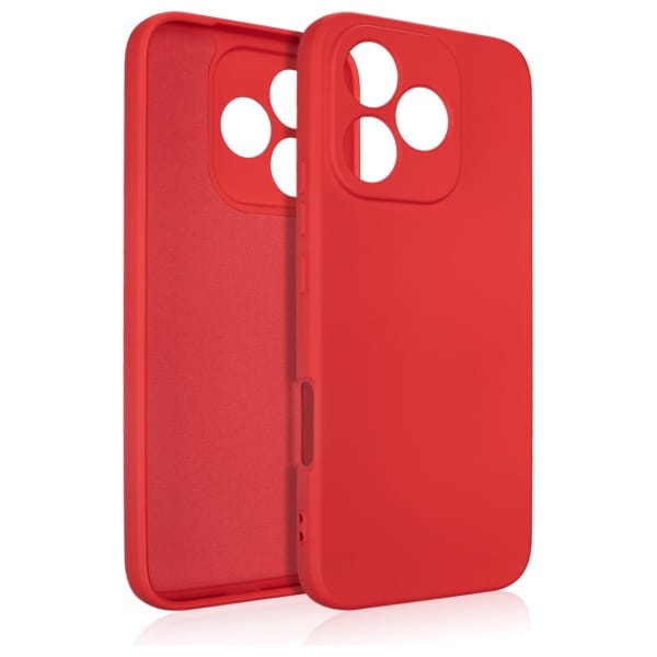 Etui Beline Silicone Honor 400 Lite      czerwony