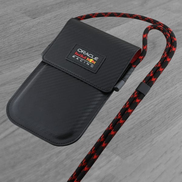 Torebka na telefon Red Bull Carbon       czarny