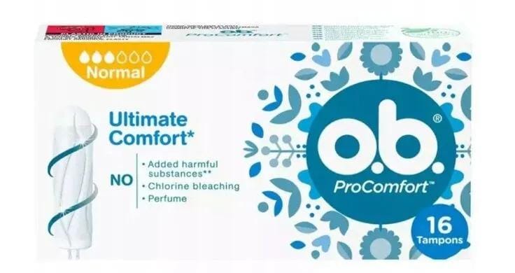 Tampony O.B. (16 sztuk) ORYGINAL Normal ProComfort
