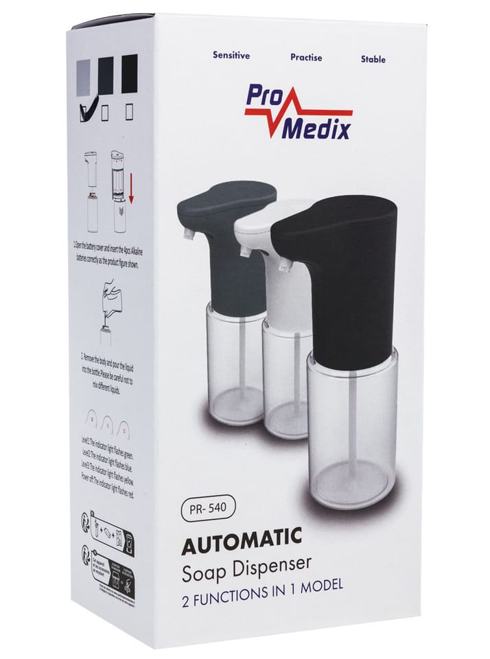 Automatyczny dozownik  do mydeł i dezynfekcji 300ml Promedix PR-540 W