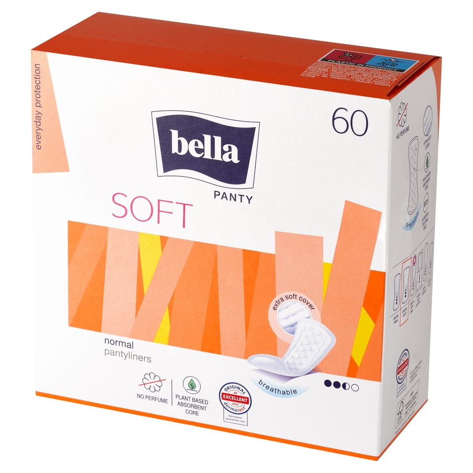 Wkładki BELLA PANTY (60 sztuk) Soft