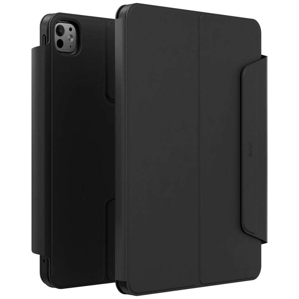 Etui UNIQ Rovus Snapmount Magnetic 360   Rotating Detachable do iPad Pro 13" M4 (2024) czarny