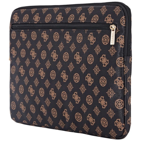 Torba Guess Sleeve 14" Peony Pocket      Triangle czarny