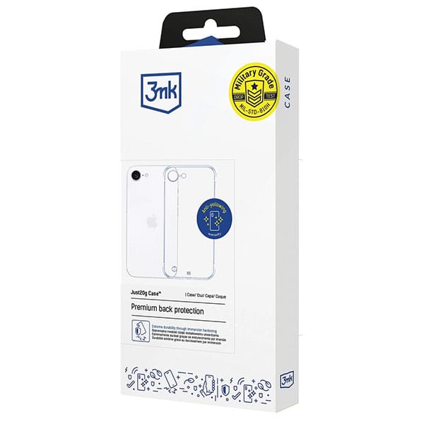 Etui 3MK Just20g Clear Case do Samsung Galaxy S24