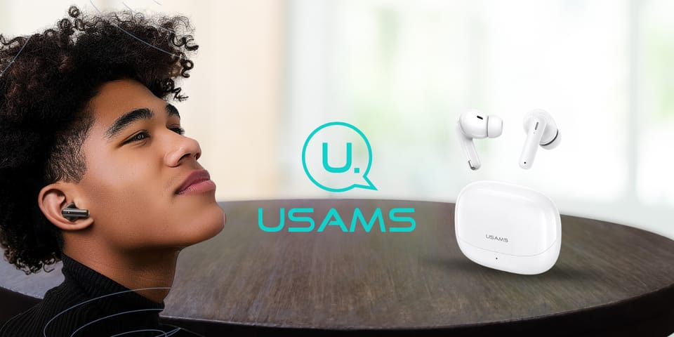 Słuchawki Bluetooth TWS USAMS IF27       bezprzewodowe biały
