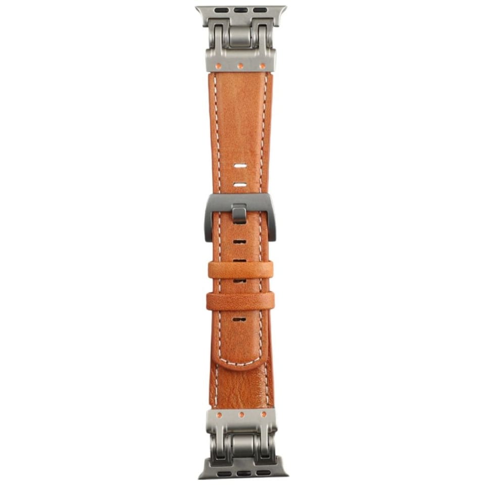 Zestaw akcesoriów 4w1 4smarts Style      portfel MagSafe, ładowarka do Apple Watch, pasek do Apple Watch, etui na AirTag, brązowy