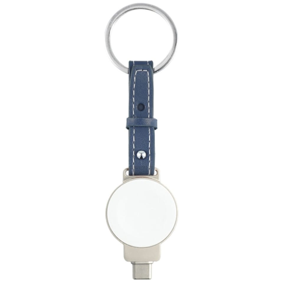 Zestaw akcesoriów 4w1 4smarts Style      portfel MagSafe, ładowarka do Apple Watch, pasek do Apple Watch, etui na AirTag, niebieski