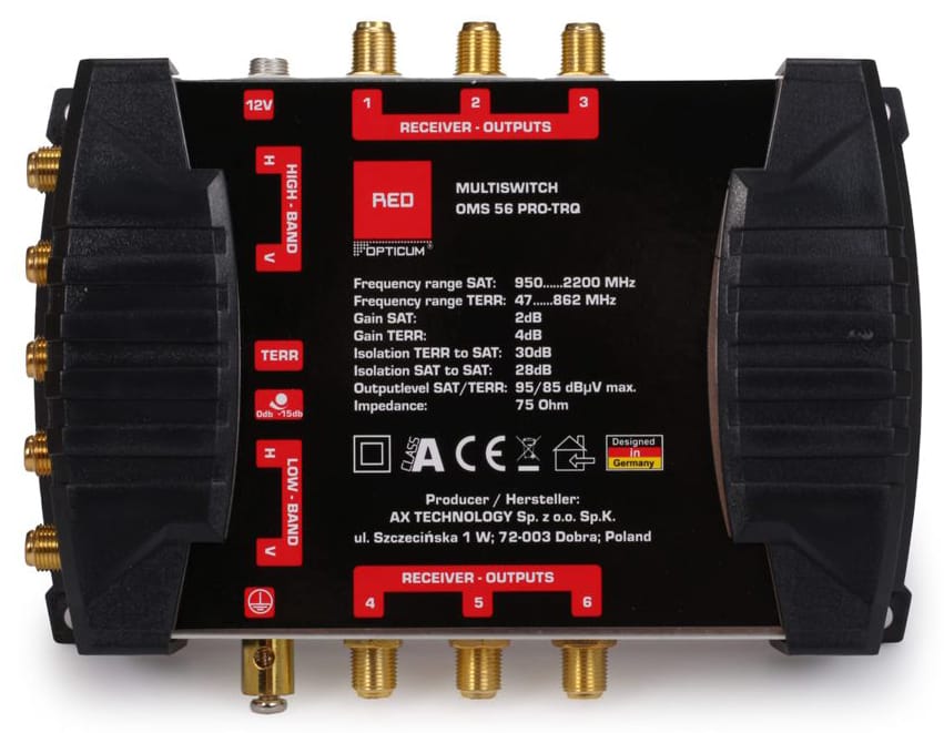 Multiswitch Opticum OMS 5/6 PRO-TRQ