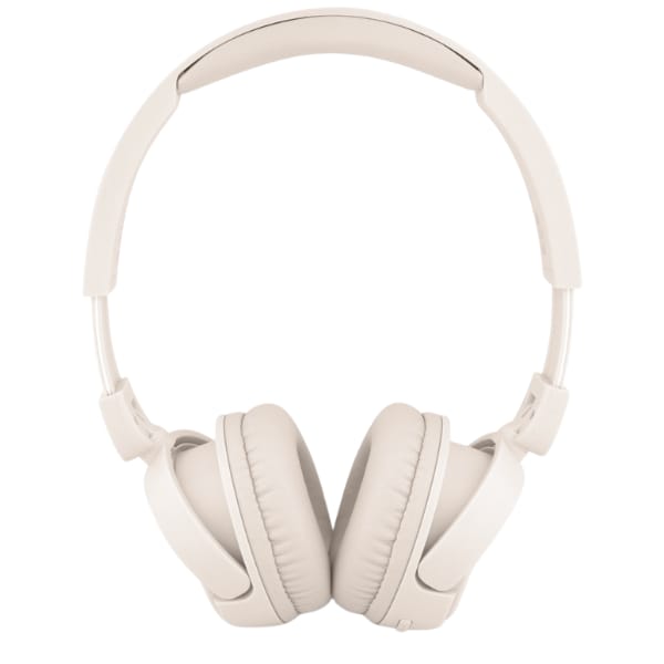 Słuchawki nauszne Guess Bluetooth 5.3    Metal Logo Script beżowy