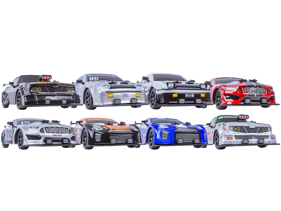 KOŁA Do Dużego Samochodu Do Driftu, Komplet Kół, Zestaw 4 Szt. Gładkie - Do Driftu