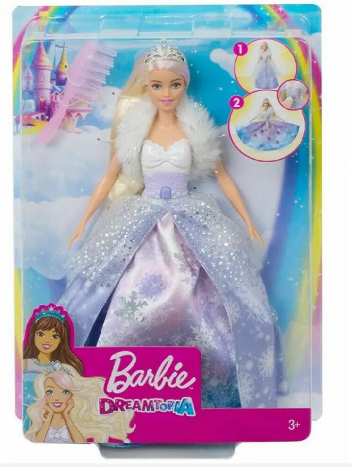 Barbie doll ice princess Mattel Wasserman.eu