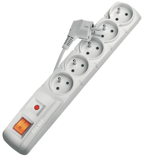 Listwa przeciwprzepięciowa EMOS Acar F5 P53876 5 gniazd, 5 metrów