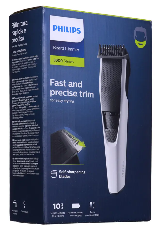 Philips, Series 3000 Beard & Stubble Trimmer