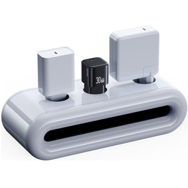 Ładowarka sieciowa USAMS JO Series CC262 30W USB-C + kabel USB-C/Lightning 1m biały