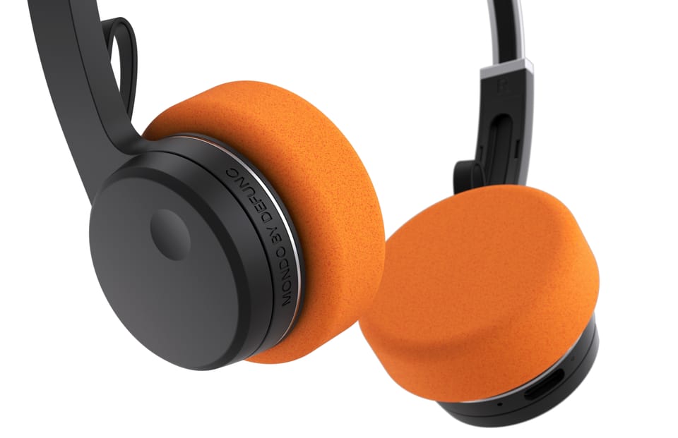 Mondo by DeFunc Słuchawki On-EarBluetooth 5.3 bezprzewodowe beżowy/greige 71456