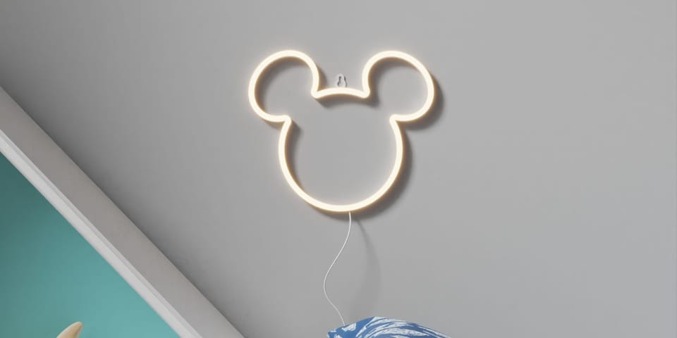 Neon Yellowpop Disney Mini Mickey Ears