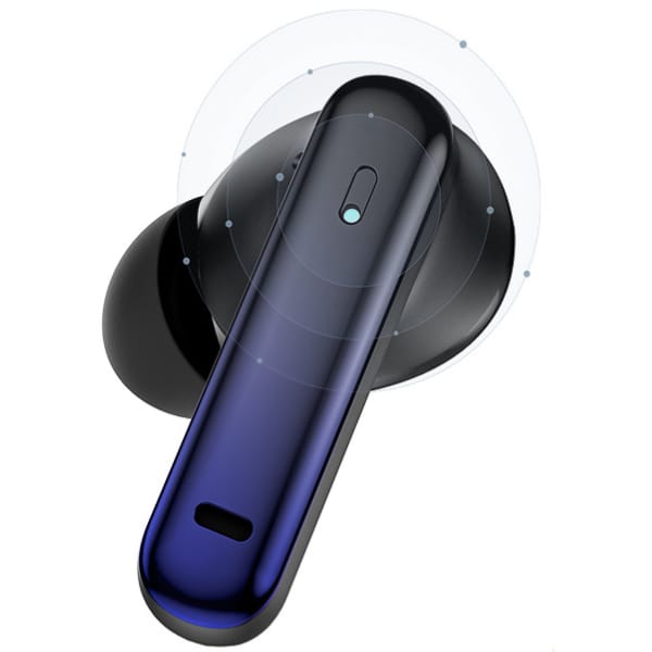 Słuchawki Bluetooth USAMS Echo E02 TWS   ANC+ENC bezprzewodowe biały