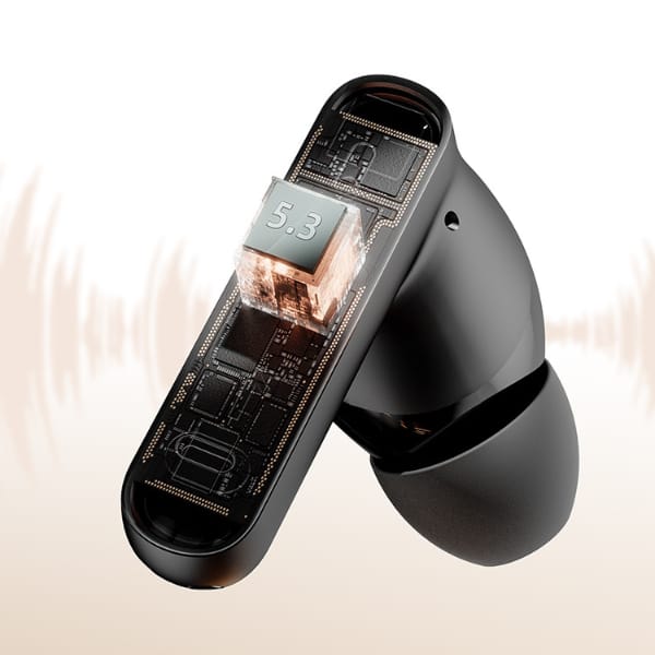 Słuchawki Bluetooth USAMS Echo E02 TWS   ANC+ENC bezprzewodowe biały