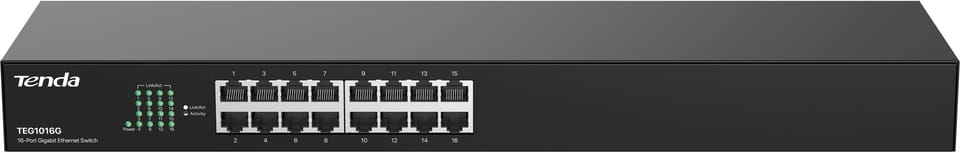 Switch Tenda TEG1016G (16x 10/100/1000Mbps)