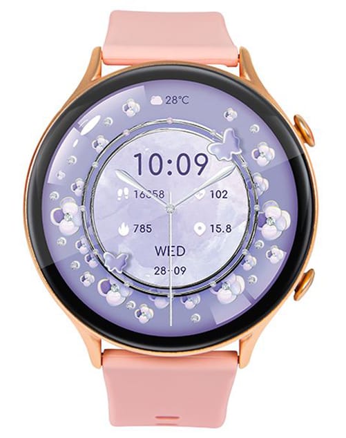 Smartwatch Blow X19 złoty. Bransoleta i dwa paski.