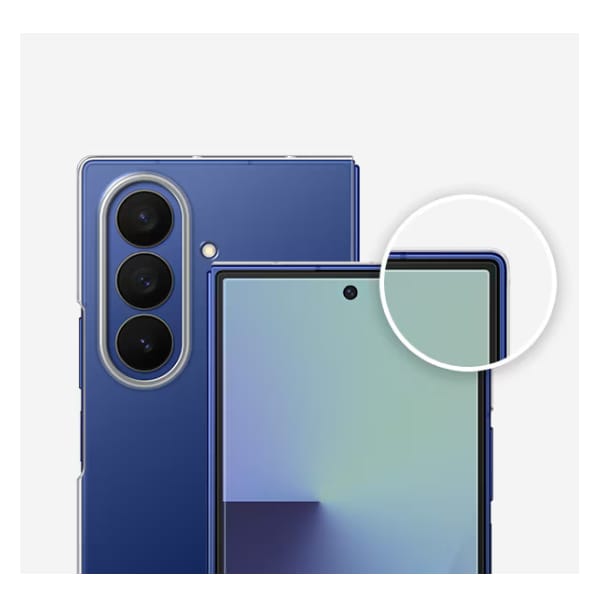 Etui Samsung Clear Case do Galaxy Z      Fold7 przezroczysty