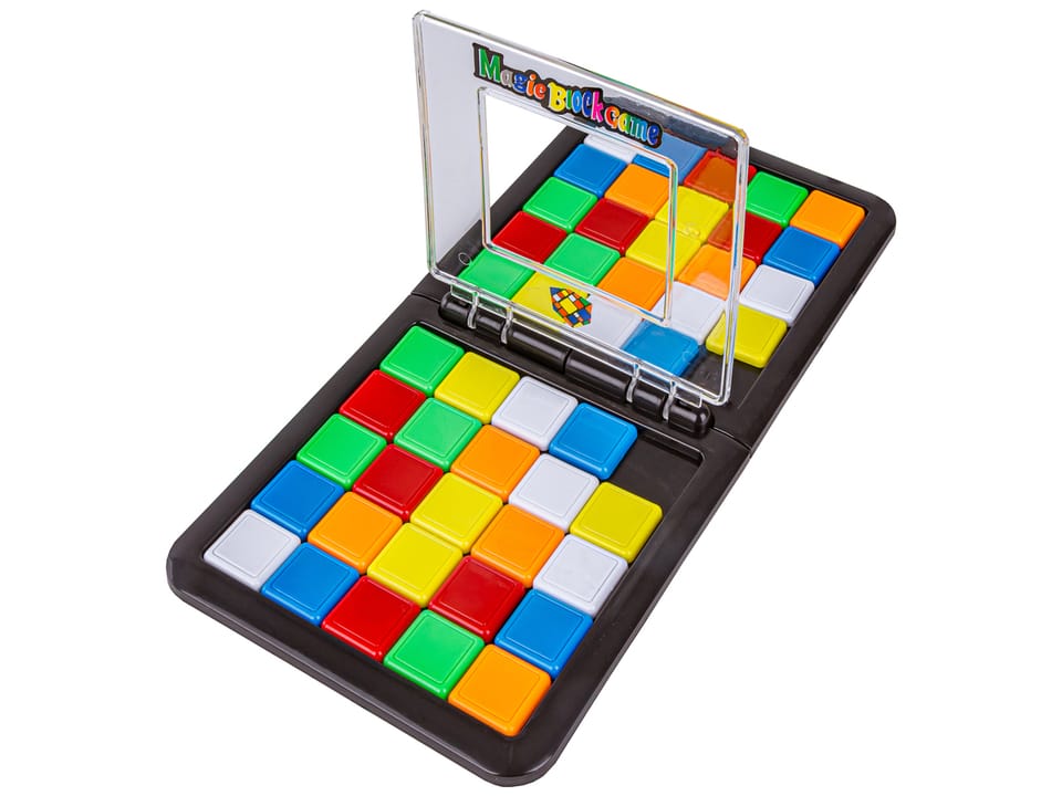 Logiczna gra zręcznościowa Magic Block Game, Łamigłówka, Układanka