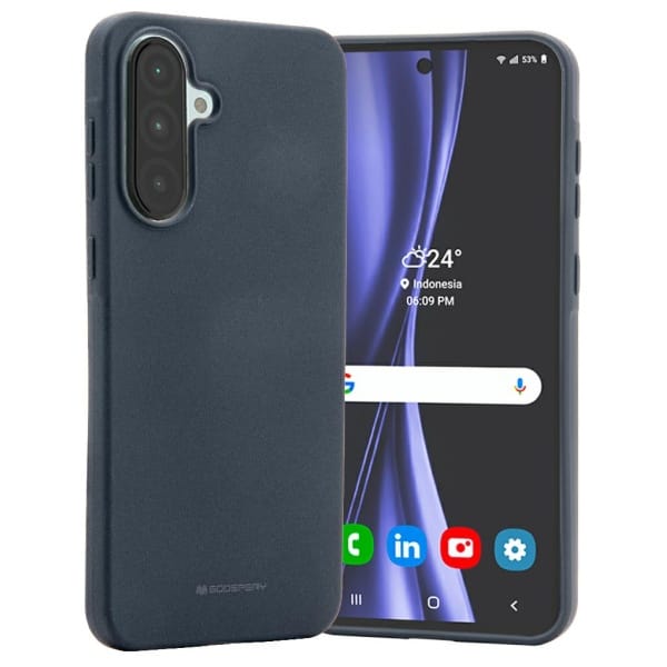 Etui Mercury Soft do Samsung Galaxy A56  granatowy