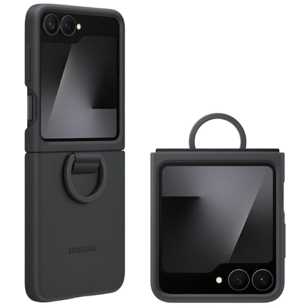 Etui Samsung Silicone Case do Galaxy Z   Flip7 FE / Z Flip6 czarny