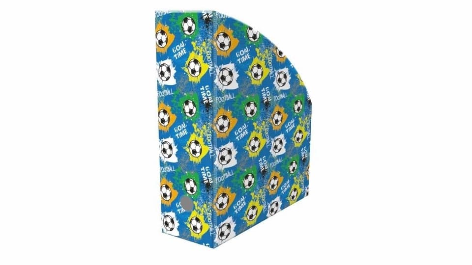 Pojemnik na dokumenty 10cm z nadrukiem FOOTBALL NSE-02-34 BIURFOL