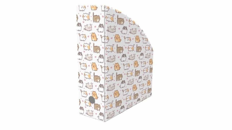 Pojemnik na dokumenty 10cm z nadrukiem KITTENS NSE-02-35 BIURFOL
