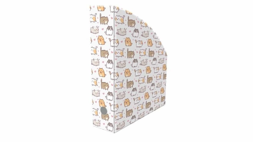 Pojemnik na dokumenty 7cm z nadrukiem KITTENS NSE-01-35 BIURFOL