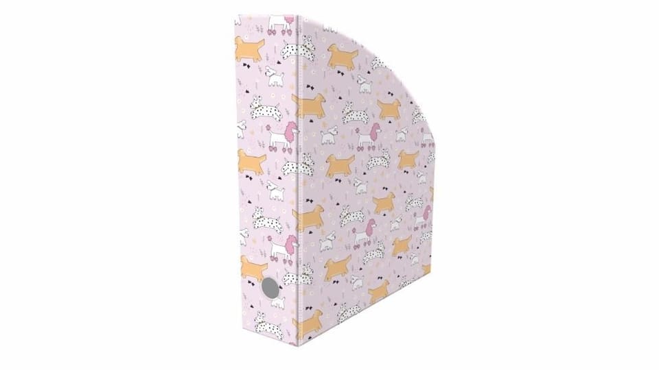 Pojemnik na dokumenty 7cm z nadrukiem PUPPIES NSE-01-36 BIURFOL