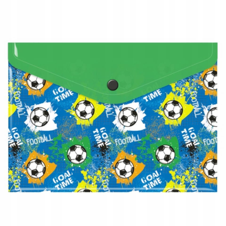 Teczka kopertowa A5 PP z nadrukiem FOOTBALL TKN-A5-34 BIURFOL