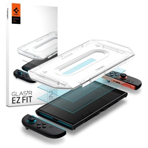 Szkło hartowane Spigen Glas.TR EZ FIT do Nintendo Switch 2 (2szt)
