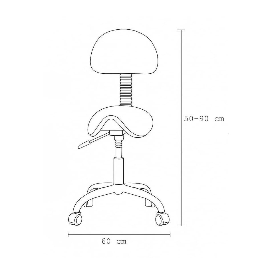 hoker siodłowy SPC-SELLA-11 rysunek techniczny