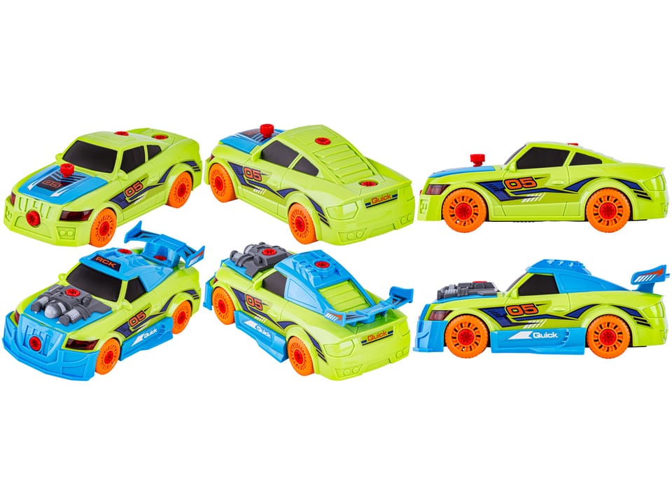 Sportowy Samochód Auto do rozkręcania i skręcania 2w1 TUNING + Wkrętarka