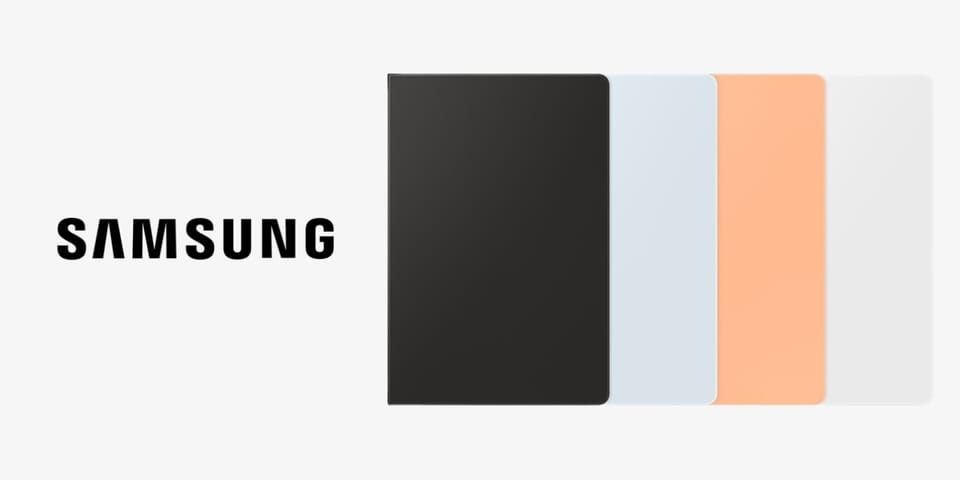 Etui Samsung Smart Book Cover do Galaxy  Tab S10 FE+ biały