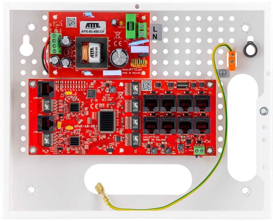 SWITCH ATTE IP-8-20-E  DO 8 KAMER IP