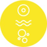 VITAMMY SPLASH YELLO Szczoteczka soniczna dla dzieci 8+, 60 000 drgań/min