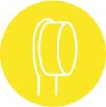 VITAMMY SPLASH YELLO Szczoteczka soniczna dla dzieci 8+, 60 000 drgań/min