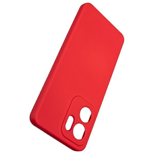 Etui Beline Silicone do Oppo Reno 13 FS  czerwony