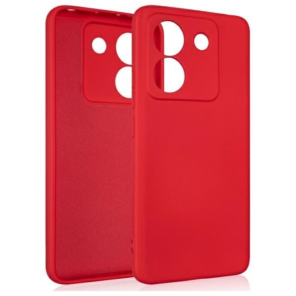 Etui Beline Silicone do Poco M7 Pro      czerwony
