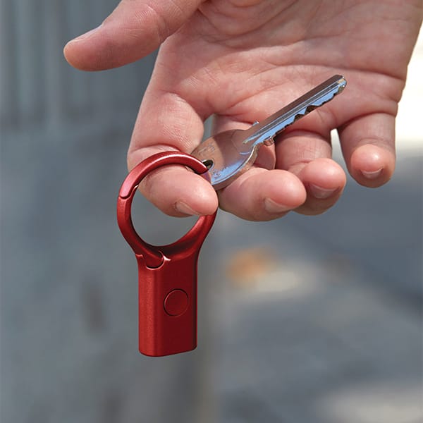 Lexon Nomaday Brelok z latarkąciemnoczerwony/dark red LL136DR