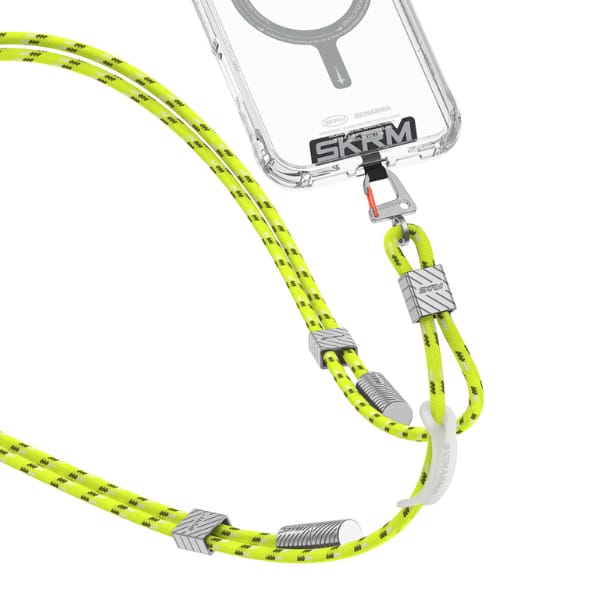 Uniwersalna smycz do telefonu kabel 2w1  Skinarma Dyno Ve USB-C/USB-C niteglow