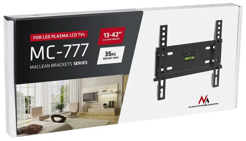 Uchwyt do telewizora 13-42", do 35kg, Maclean