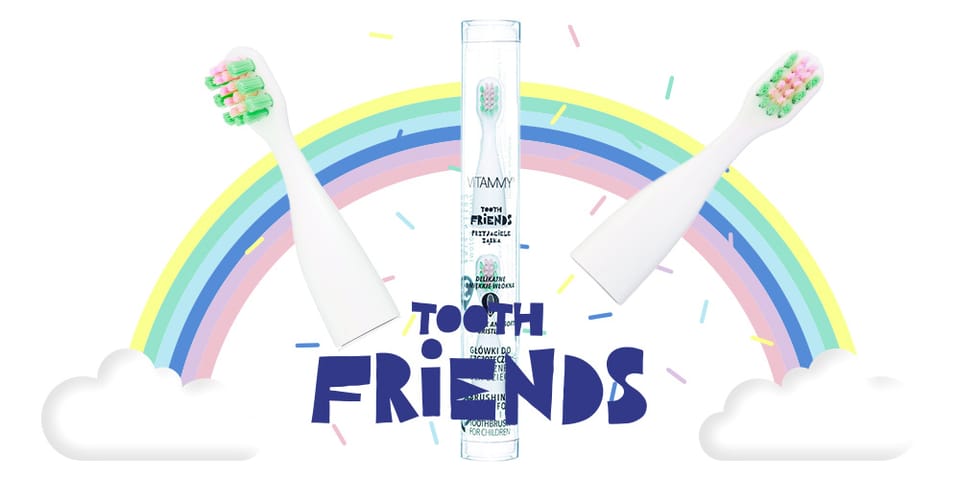 szczoteczka soniczna vitammy tooth friends różne wzory